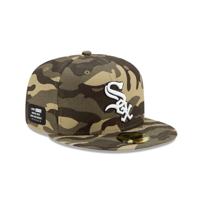 Sapca New Era Chicago White Sox MLB Armed Forces Weekend 59FIFTY Fitted - Verzi